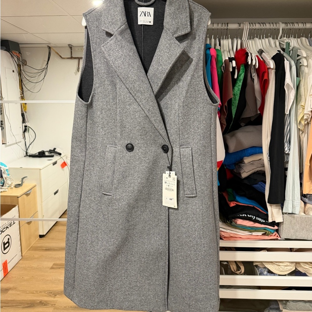 Zara Charcoal Outerwear